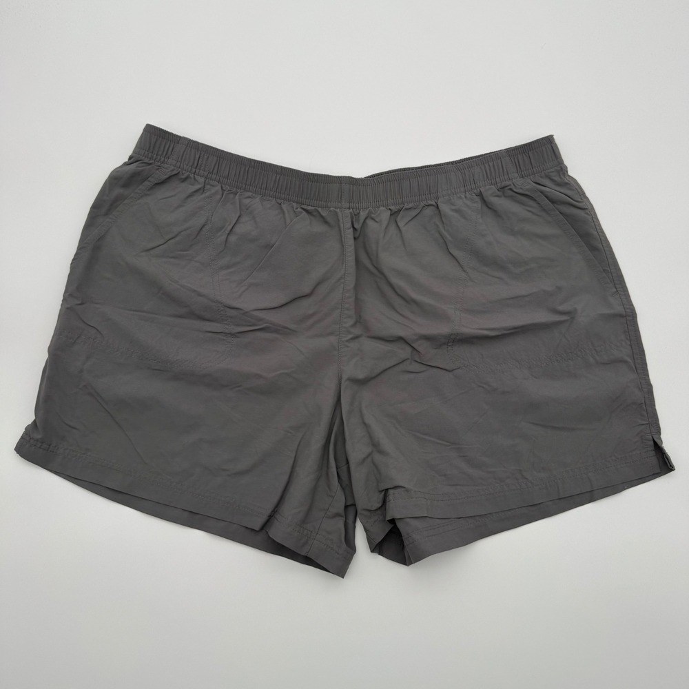 Columbia‎ Sandy River Shorts Womens XL Gray Nylon Hiking Athletic 5 Inch